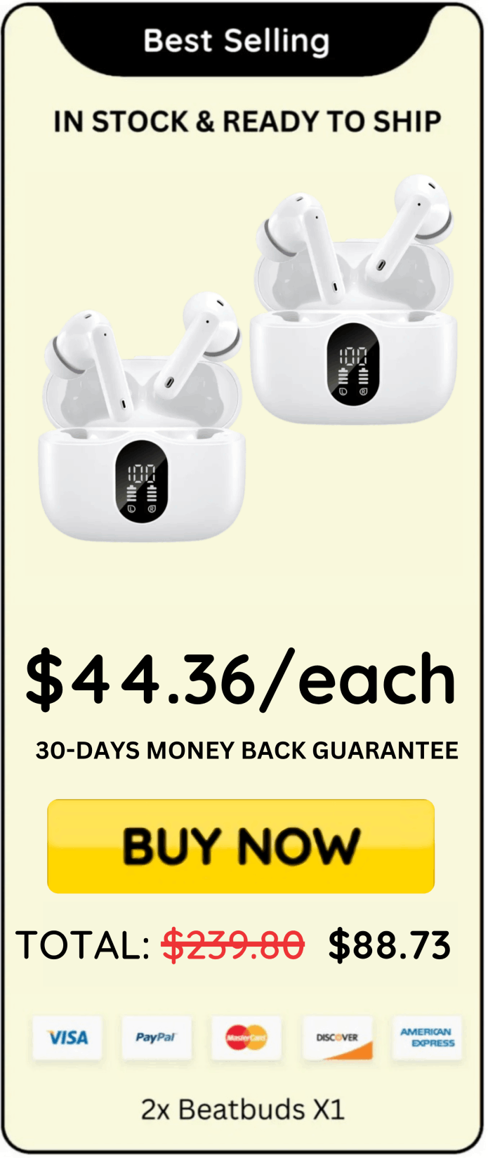 BeatBuds package price 